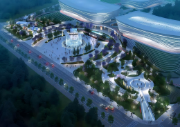 会东县金江文体中心建设项目景观方案